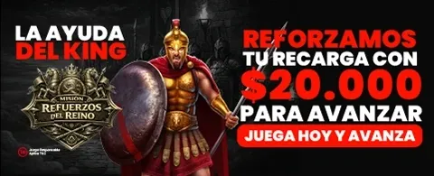 Promoción de Refuerzos del Reino en Playuzu Casino